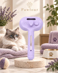 The De-Shed Duo - steam grooming brush and spa gloves