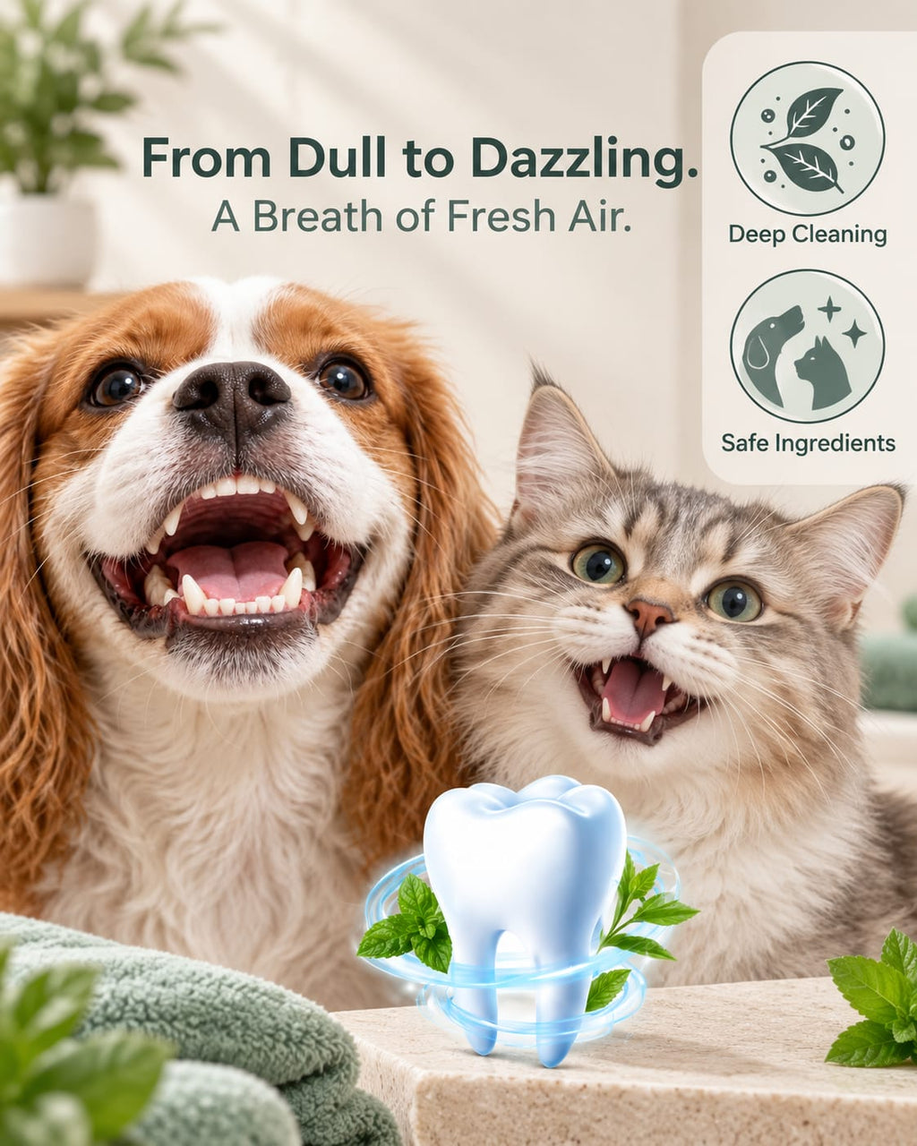 Paws, Nails & Teeth Kit - nail clipper, restore balm and dental kit